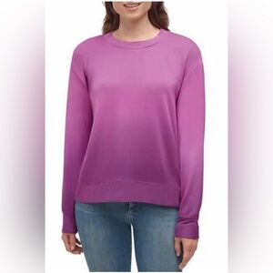 Splendid Women’s Super Soft Long Sleeve Crewneck Sweatshirt Pullover Top Orchid